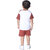 Kid Kupboard Cotton Boys T-Shirt and Short Set, Multicolor, Half-Sleeves, 5-6 Years KIDS7425