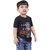 Kid Kupboard Cotton Baby Boys T-Shirt, Dark Black, Half-Sleeves, 3-4 Years KIDS7427