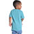 Kid Kupboard Cotton Baby Boys T-Shirt, Light Blue, Half-Sleeves, 3-4 Years KIDS7433