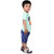 Kid Kupboard Cotton Baby Boys T-Shirt, Light Blue, Half-Sleeves, 3-4 Years KIDS7435