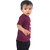 Kid Kupboard Cotton Baby Boys T-Shirt, Dark Purple, Half-Sleeves, 2-3 Years KIDS7436