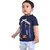 Kid Kupboard Cotton Baby Boys T-Shirt, Dark Blue, Half-Sleeves, 2-3 Years KIDS7437