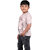 Kid Kupboard Cotton Boys T-Shirt, Peach, Half-Sleeves, 7-8 Years KIDS7438