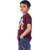 Kid Kupboard Cotton Boys T-Shirt, Dark Purple, Half-Sleeves, 8-9 Years KIDS7446