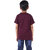 Kid Kupboard Cotton Boys T-Shirt, Dark Purple, Half-Sleeves, 8-9 Years KIDS7446