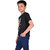 Kid Kupboard Cotton Boys T-Shirt, Dark Black, Half-Sleeves, 10-11 Years KIDS7451
