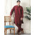Men's Banarasi Dupion Silk Solid Kurta