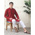 Men's Machine Embroidery Regular Kurta