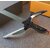 Smart chop and kitchen knife 2 in 1 clever cutter for cooking vegetable and fruit stainless steel blade black pack of 1
