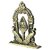 Om Vel With Double Side Peacock and Arch  Idol for Car Dashboard  Pooja Room and Office  With Stand  Lord Murugan for Decorative and Gift Item (Size 6cm)