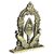 Om Vel With Double Side Peacock and Arch  Idol for Car Dashboard  Pooja Room and Office  With Stand  Lord Murugan for Decorative and Gift Item (Size 6cm)