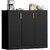 Spyder Craft Buffet Cabinet with Storage, Accent Storage Cabinet with Doors and Shelves, Sideboard Cabinet for Kitchen,