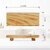 VK HANDICRAFT Wood Riser Soap Stand Wood Pedestal Soap Stand Wooden Riser for Bathroom Stool Indoor Outdoor Plants Stand