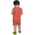 Kid Kupboard Cotton Baby Boys T-Shirt and Short Set, Red, Sleeveless, 2-3 Years KIDS7472