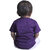 Kid Kupboard Cotton Baby Boys T-Shirt, Dark Purple, Half-Sleeves, 9-12 Months KIDS7483