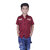 Kid Kupboard Cotton Boys Shirt, Maroon, Half-Sleeves, 8-9 Years KIDS7486