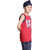 Kid Kupboard Cotton Boys T-Shirt, Multicolor, Sleeveless, 9-10 Years KIDS7490