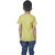 Kid Kupboard Cotton Boys T-Shirt, Bright Green, Half-Sleeves, 7-8 Years KIDS7491