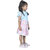 Kid Kupboard Cotton Girls Top and Skirt Set, Multicolor, Half-Sleeves, 6-7 Years KIDS7496