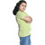 Kid Kupboard Cotton Girls T-Shirt, Light Green, Half-Sleeves, 10-11 Years KIDS7509