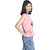 Kid Kupboard Cotton Girls T-Shirt, Peach, Half-Sleeves, 13-14 Years KIDS7516