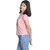 Kid Kupboard Cotton Girls T-Shirt, Peach, Half-Sleeves, 13-14 Years KIDS7516