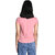 Kid Kupboard Cotton Girls T-Shirt, Peach, Half-Sleeves, 13-14 Years KIDS7516