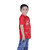 Kid Kupboard Cotton Boys T-Shirt, Red, Half-Sleeves, 9-10 Years KIDS7520