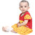 Kid Kupboard Cotton Baby Girls A-Line Frock, Multicolor, Half-Sleeves, 9-12 Months KIDS7523