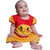 Kid Kupboard Cotton Baby Girls A-Line Frock, Multicolor, Half-Sleeves, 9-12 Months KIDS7524