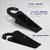 Door Stopper for Home Fapiwen 3Pcs Non-Slip Door Wedges Baby Safety Wedge with Rubber Hook Door Stop Stoppers Block Wedge Doorstops for Home Office Warehouses Classrooms (Black)