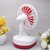 Rechargeable Mini Table Fan for Mandir  Silent Cooling Fan for Gopal Ji  Thakur Ji  Portable Battery-Operated Pooja Fan with Adjustable Speed  NO CABLE/CHARGER INCLUDED