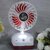 Rechargeable Mini Table Fan for Mandir  Silent Cooling Fan for Gopal Ji  Thakur Ji  Portable Battery-Operated Pooja Fan with Adjustable Speed  NO CABLE/CHARGER INCLUDED