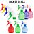 (Pack of 5) Plastic Spray Gun - Garden & Home Use (Multicolor)