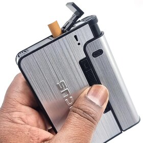 Vibes Wrapz Focus Smart Automatic Cigarette Case With Inbuilt Refillable Lighter
