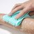 Vikendi Silicone Massager Bath Dual Double Sided Back Scrubber Belt Silicone Back Scrubber Belt Soft Body Massage Cleaning(Multi Colour)