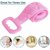 Vikendi Silicone Massager Bath Dual Double Sided Back Scrubber Belt Silicone Back Scrubber Belt Soft Body Massage Cleaning(Multi Colour)