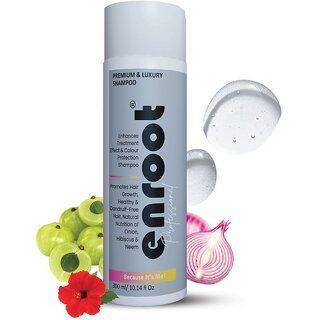 Enroot Premium  Luxury Professional Shampoo For Women's and Men's for All Type Hair  300 ml