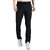 Kwings Soft NS Lycra Track Pant for Men - Comfortable Straight Fit Joggers with Secure Side Zipper Pockets Black L