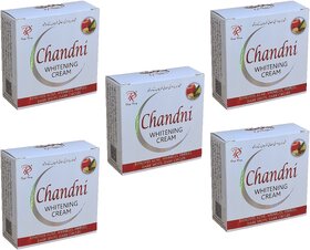 Chandni Whitening Cream - 28g (Pack Of 5)