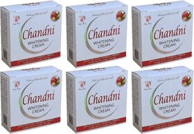 Chandni Whitening Cream - 28g (Pack Of 6)