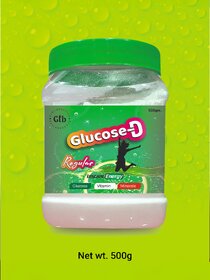Gluce C Regulor Flavour - Energize Your Day with Tangy Refreshment! (500gms)