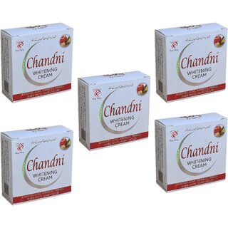 Chandni Whitening Cream - 28g (Pack Of 5)