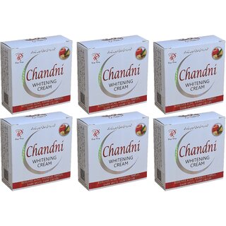 Chandni Whitening Cream - 28g (Pack Of 6)