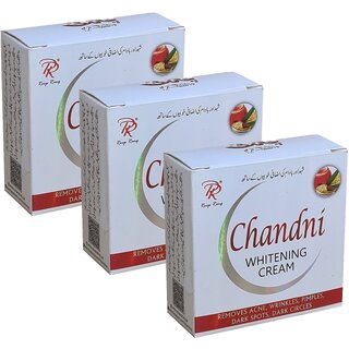 Chandni Whitening Night Cream - Pack Of 3 (28gm)