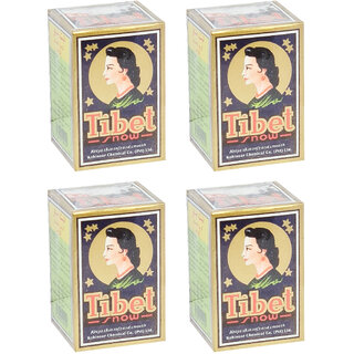 Tibet Snow Skin Soft  Smooth Cream - 50g (Pack Of 4)