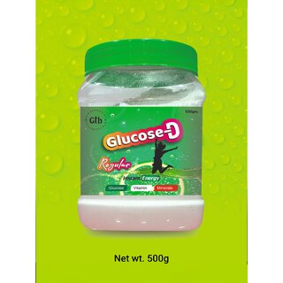 Gluce C Regulor Flavour - Energize Your Day with Tangy Refreshment! (500gms)