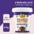 DR P NUT Peanut Butter Chocolate  Jaggery Spread Crunchy  26g Protein  Vegan Peanut Butter  100 Pure Roasted Peanuts  Non GMO  Gluten  Cholesterol Free Nut Butter Combo Pack (227g + 227g)