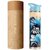 IMECO Bamboo Bottle Stainless Steel Printed Bottle (Flora  500 ML)