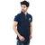 Ginash Men's Electric Blue Premium Polo T-shirt